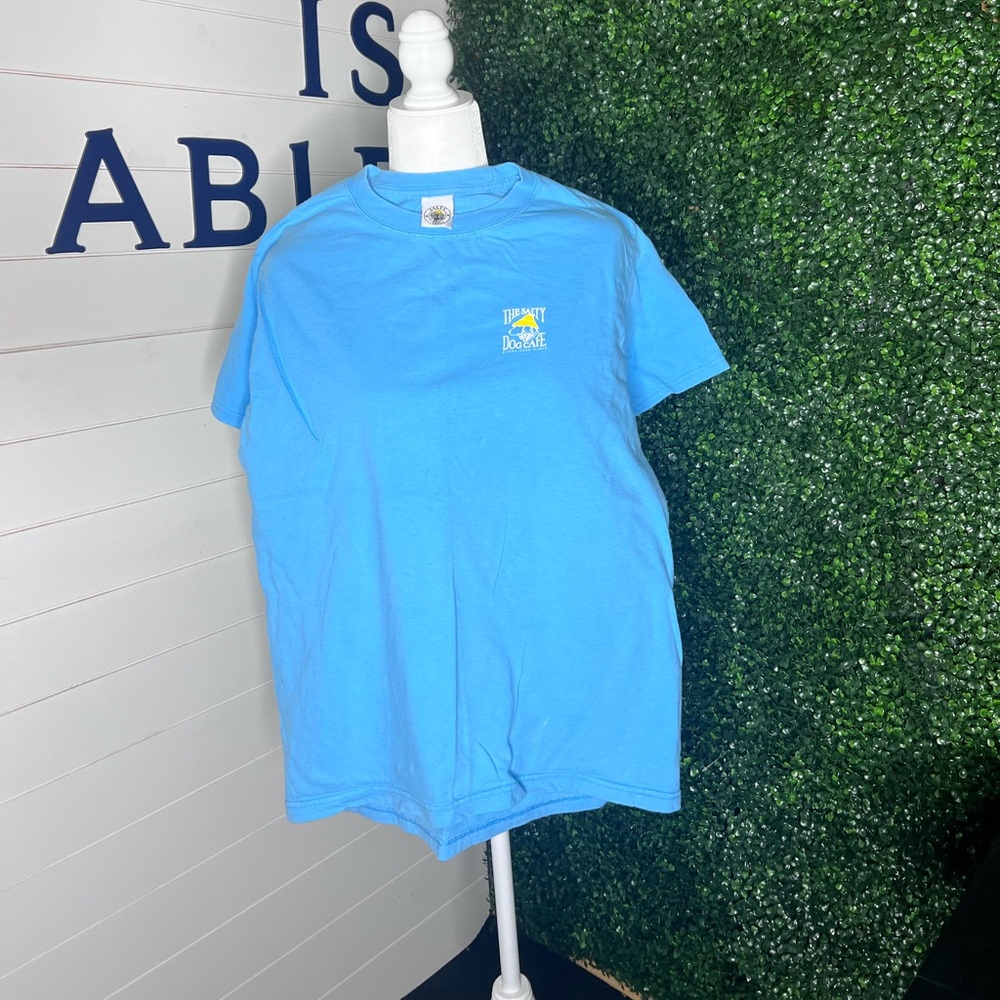 Salty Dog Cafe Crewneck Tee with Logo